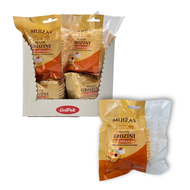 Groziņi pildīšanai MUIŽAS, mazie 20 gab., 60g