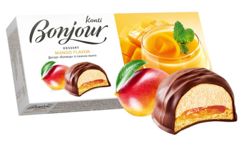 Deserts BONJOUR mango 232g