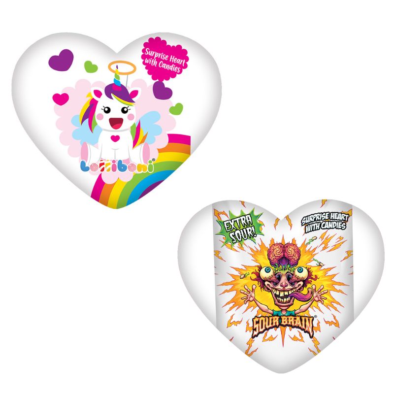 LOLLIBONI Unicorn + Sour Brain sirsniņas